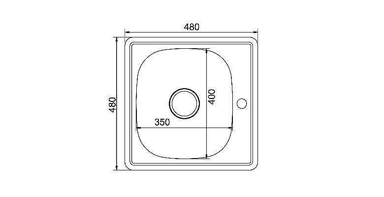 Мойка кухонная MIXLINE ML 528187 хром купить в интернет-магазине сантехники Sanbest