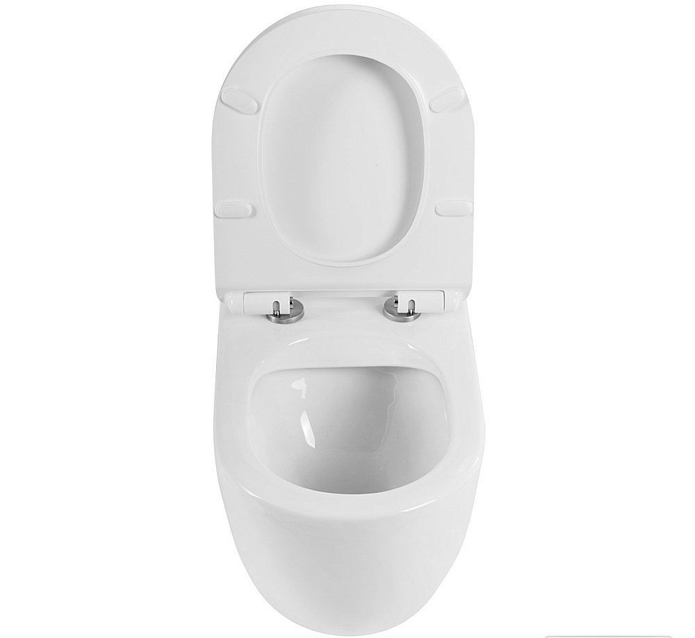 Унитаз приставной BelBagno SFERA-R BB2141CBR безободковый купить в интернет-магазине Sanbest