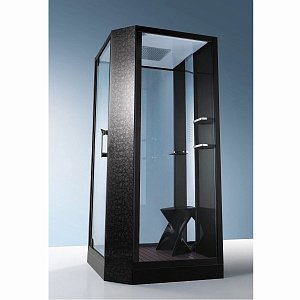 Душевая кабина Orans Diamond SR-89101S 100х100 black купить в интернет-магазине Sanbest