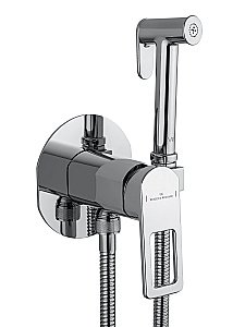 Смеситель с гигиеническим душем встраиваемый WONZON & WOGHAND FRAME, Хром (WW-88829010-CR) купить в интернет-магазине сантехники Sanbest