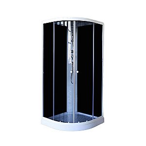 Душевая кабина Parly Classic EC1031, тонированное стекло, 100x100x210 см, белая купить в интернет-магазине Sanbest