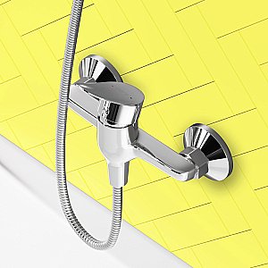 Смеситель для душа Dorff Norma D1020000 хром купить в интернет-магазине сантехники Sanbest