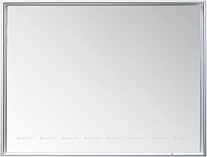 Зеркало De Aqua Алюминиум 261698 120 серебро в ванную от интернет-магазине сантехники Sanbest