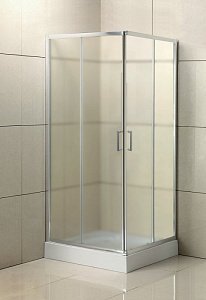 Душевой уголок BelBagno UNO 195-A-2 95x95 матовый/хром купить в интернет-магазине Sanbest