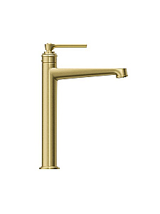 Смеситель для раковины Belbagno BOHEME BOHEME-LMC-BORO-W0 без донного клапана, брашированное золото купить в интернет-магазине сантехники Sanbest