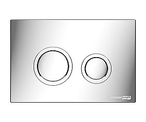 Инсталляция для унитаза WasserKraft Dinkel 58TLT.010.ME.CH01 с кнопкой хром купить в интернет-магазине сантехники Sanbest
