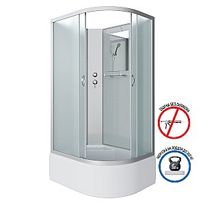 Душевая кабина Niagara Classic NG-2310-14BK 120х80 купить в интернет-магазине Sanbest