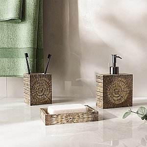 Стакан для зубных щеток WasserKraft Schunter K-88228 нитроцеллюлозный лак купить в интернет-магазине сантехники Sanbest