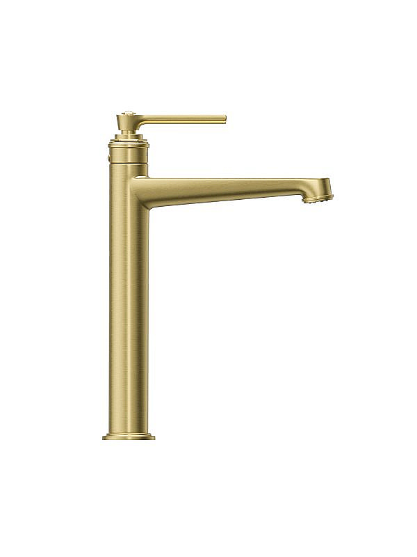 Смеситель для раковины Belbagno BOHEME BOHEME-LMC-BORO-W0 без донного клапана, брашированное золото купить в интернет-магазине сантехники Sanbest
