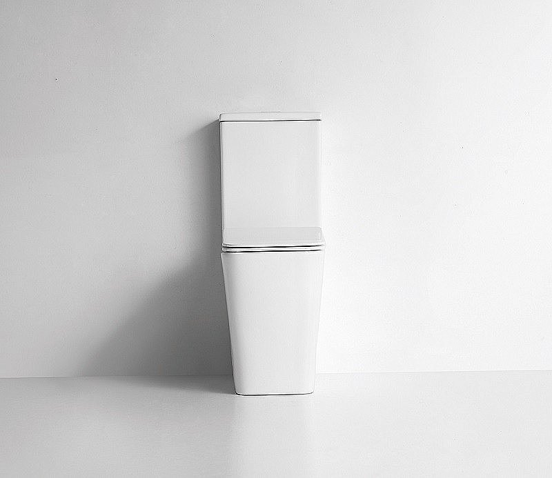 Унитаз напольный CeramaLux TR2170-1 белый, с бачком, с крышкой микролифт, слив торнадо купить в интернет-магазине Sanbest