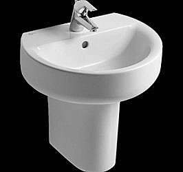 Раковина на полупьедестале Ideal Standard Connect 45 E805701 белая купить в интернет-магазине Sanbest