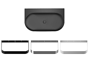 Раковина Ravak Yard 800 XJX0D080000 черный матовый купить в интернет-магазине Sanbest