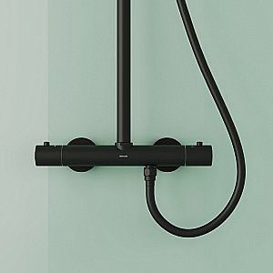 Душевая система Sancos Game SC3002MB черная матовая купить в интернет-магазине сантехники Sanbest