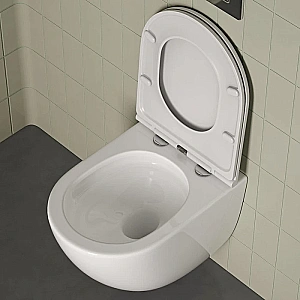 Унитаз подвесной безободковый Iddis Axes AXERDSEi25 Белый купить в интернет-магазине Sanbest