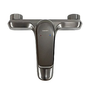 Смеситель для ванны Comforty 00-00013696 графит купить в интернет-магазине сантехники Sanbest