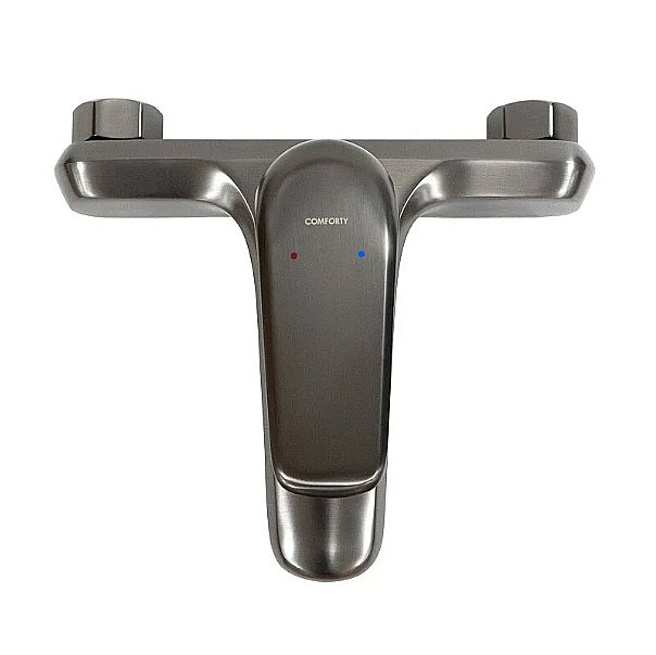 Смеситель для ванны Comforty 00-00013696 графит купить в интернет-магазине сантехники Sanbest