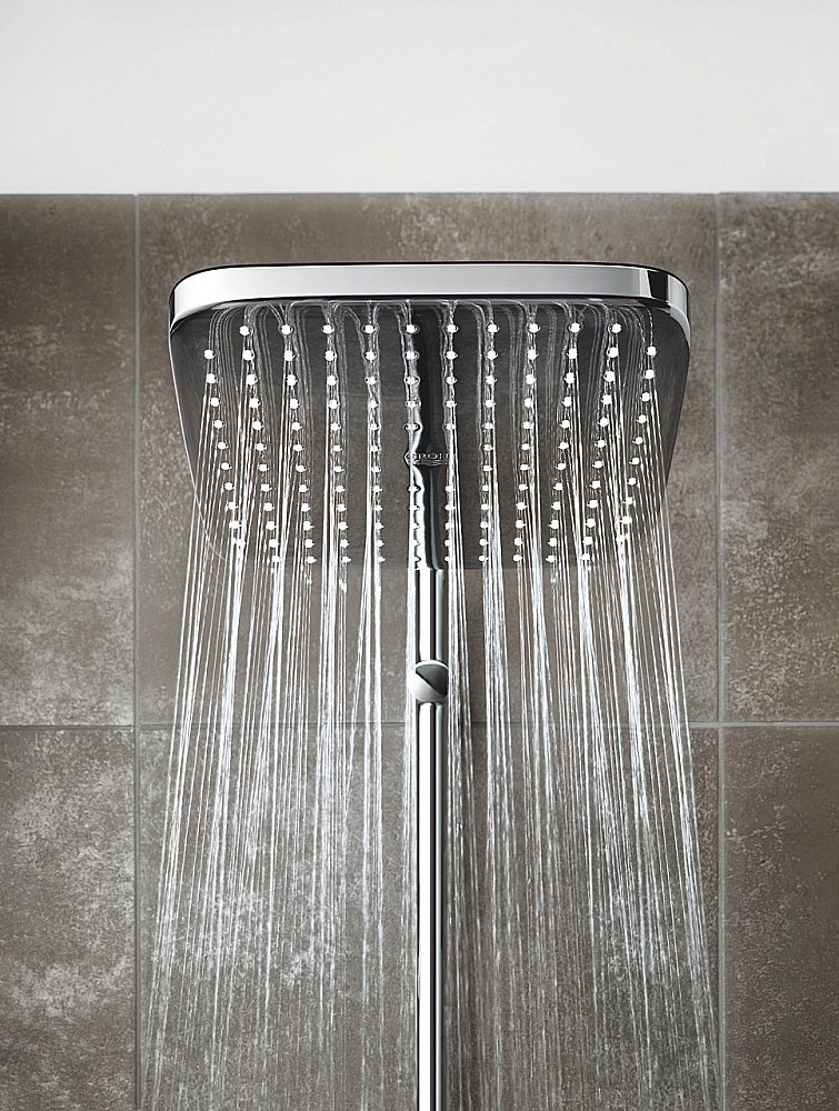 Душевая система Grohe Tempesta Cosmopolitan 250 CUBE 26689000 хром купить в интернет-магазине сантехники Sanbest