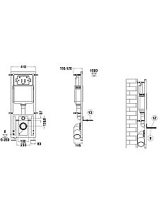 Унитаз подвесной WeltWasser WW GELBACH 10000012037 с крышкой микролифт, безободковый, смыв торнадо, в комплекте с инсталяцией, серый матовый купить в интернет-магазине Sanbest