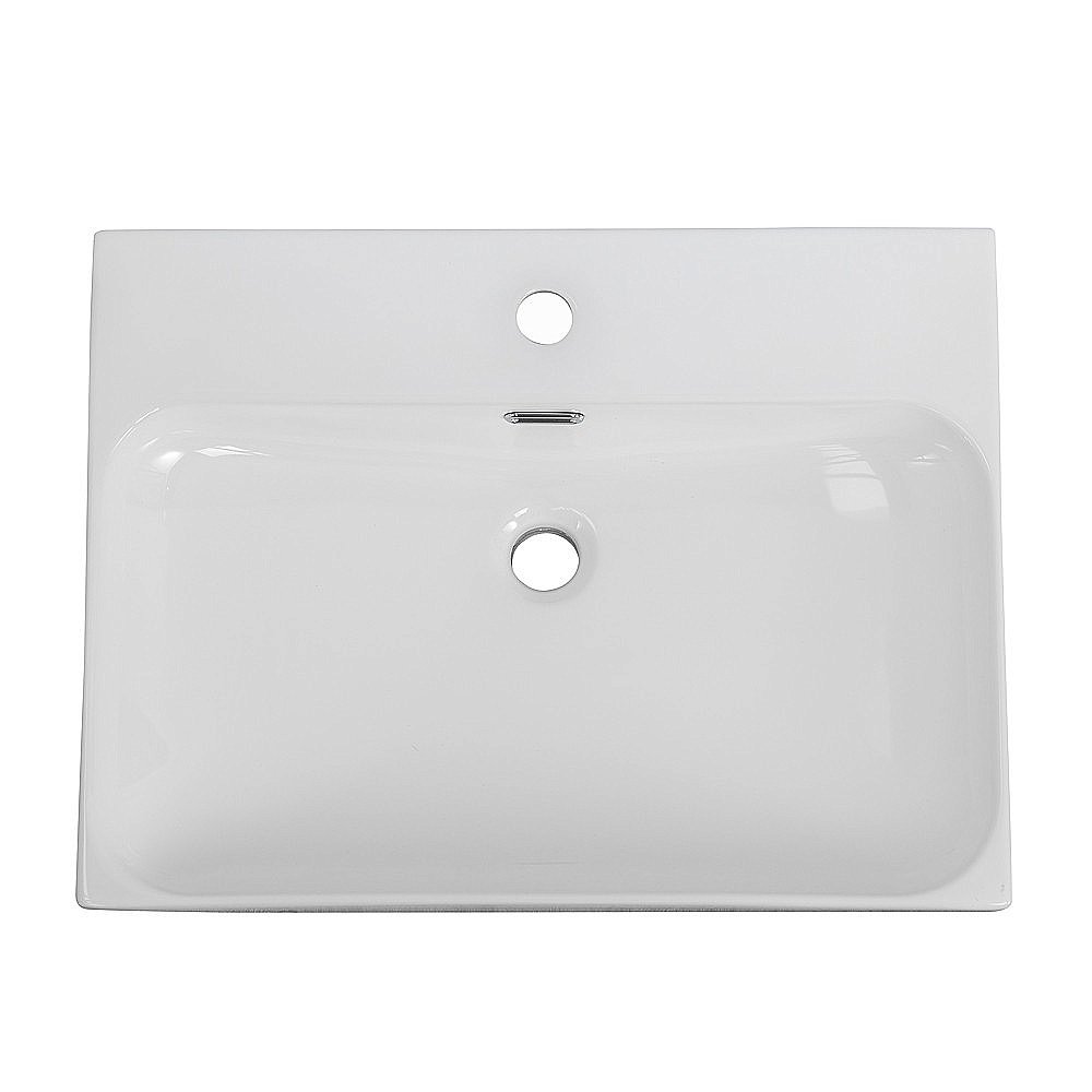 Раковина мебельная BelBagno BB-8078-60 белая купить в интернет-магазине Sanbest