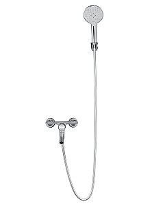 Смеситель для ванны с душем WONZON & WOGHAND CLICK, Хром (WW-FE05L221-CR) купить в интернет-магазине сантехники Sanbest