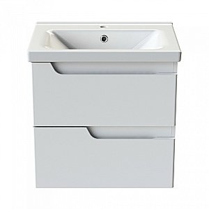 Тумба с раковиной Orange TOPLINE-Milano TP-M65-02+RA белая для ванной в интернет-магазине Sanbest