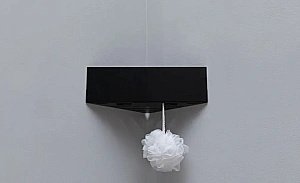 Полка Aquanet Магнум Н 341536 28 черная матовая купить в интернет-магазине сантехники Sanbest