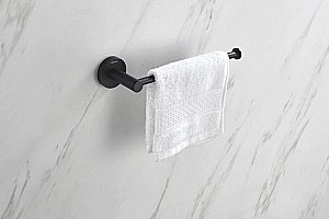 Полотенцедержатель Aquatek Европа AQ4119MB черный матовый купить в интернет-магазине сантехники Sanbest