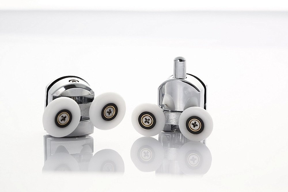 Душевой уголок Black&White Stellar Wind 1011010 100х100 стекло прозрачное/профиль хром купить в интернет-магазине Sanbest