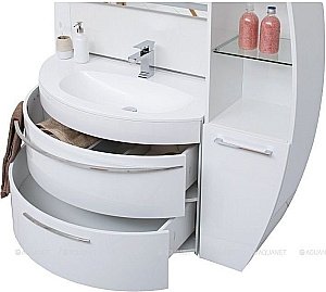 Тумба с раковиной De Aqua Эскалада 186739 100 L/R для ванной в интернет-магазине Sanbest