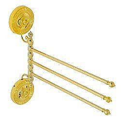 Полотенцедержатель Migliore Monte Carlo 31787 золото купить в интернет-магазине сантехники Sanbest