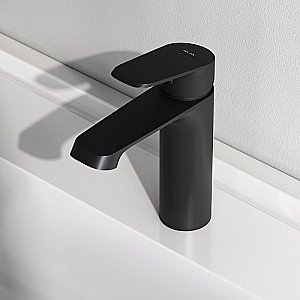 Смеситель для раковины AM.PM Func F8F02122 черный матовый купить в интернет-магазине сантехники Sanbest