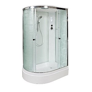 Душевая кабина DTO Серия ЕМ ЕМ2712 с электрикой (эл.) 120x80 купить в интернет-магазине Sanbest
