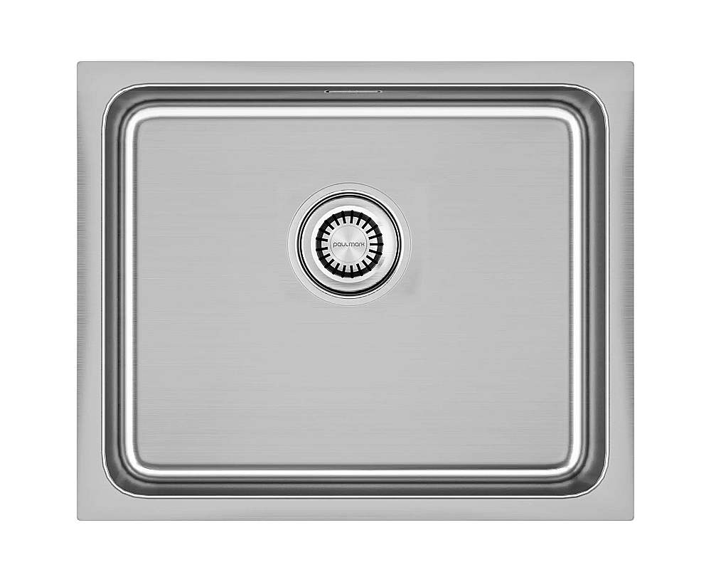 Мойка кухонная Paulmark Vista 54 UNI  PM305444-BS купить в интернет-магазине сантехники Sanbest