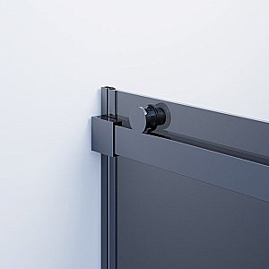 Душевой уголок Ambassador Benefit HBB 19022204HBB-110HBB 150х110 стекло тонированное/профиль черный купить в интернет-магазине Sanbest