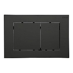 Кнопка для инсталляции Black&White Universe WPI-09532 черная матовая купить в интернет-магазине сантехники Sanbest