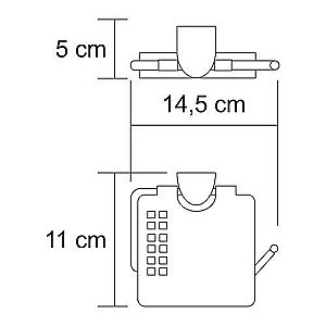 Держатель туалетной бумаги WasserKRAFT Kammel K-8325 купить в интернет-магазине сантехники Sanbest