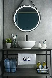 Раковина накладная Gid Esfera 38,5 N9002 51102 белая купить в интернет-магазине сантехники Sanbest