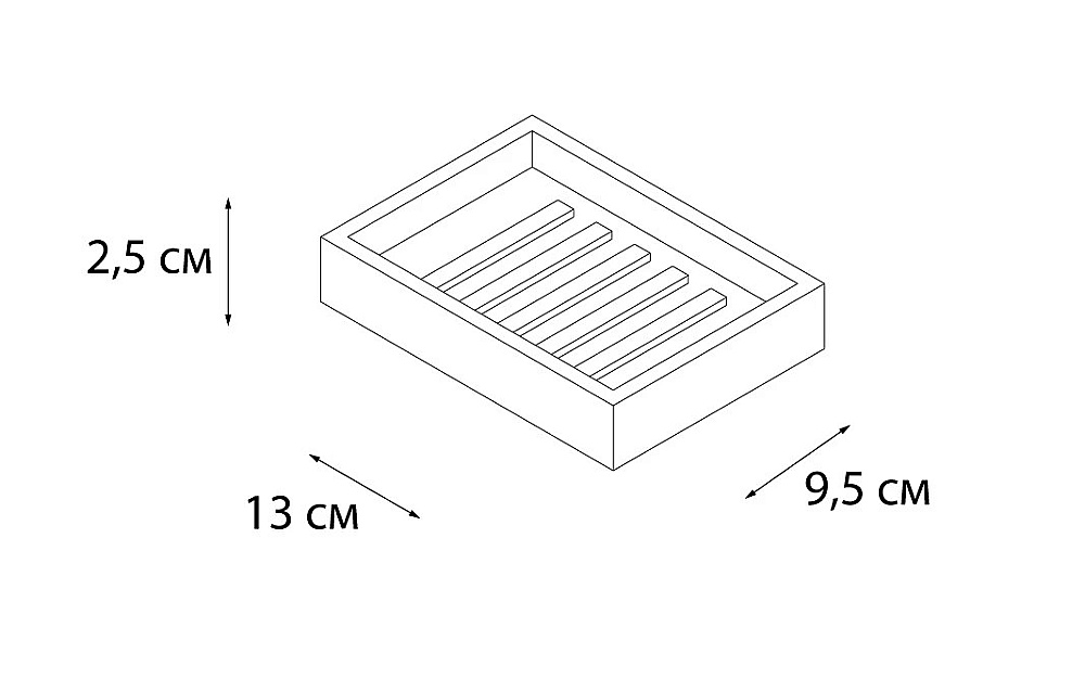 Мыльница FIXSEN SOLE FX-301-4 купить в интернет-магазине сантехники Sanbest