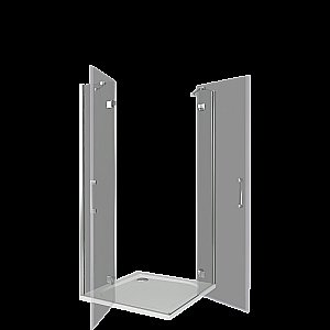 Душевой уголок Good Door SATURN CR-100-C-CH 100x100 купить в интернет-магазине Sanbest