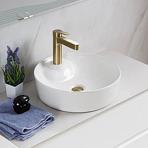 Раковина накладная Belbagno 45 BB1306 белая купить в интернет-магазине Sanbest