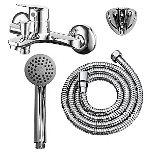 Смеситель для ванны Azario AZ-HU245906 хром купить в интернет-магазине сантехники Sanbest