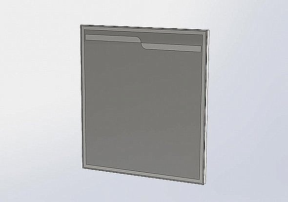 Зеркало Aquanet Модена 85 в ванную от интернет-магазине сантехники Sanbest