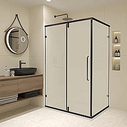 Душевой уголок RGW Classic CL-046B 350904697-24 90х70 стекло матовое/профиль черный купить в интернет-магазине Sanbest