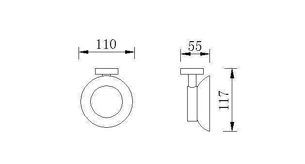 Мыльница Rush Victoria VI71411 купить в интернет-магазине сантехники Sanbest