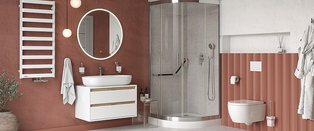 Поручень Excellent Hendi 73 хром купить в интернет-магазине сантехники Sanbest