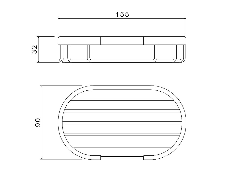 Мыльница Aquatek AQ4956BG золото шлифованное купить в интернет-магазине сантехники Sanbest