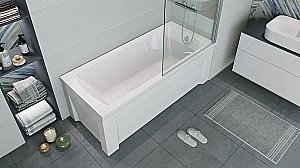 Акриловая ванна Alex Baitler Стандарт 150х70 белая купить в интернет-магазине Sanbest