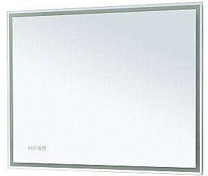 Зеркало Aquanet Оптима 288967 100 белый матовый в ванную от интернет-магазине сантехники Sanbest