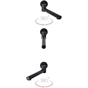 Душевая система Bronze de Luxe Scandi 14582-501B черная купить в интернет-магазине сантехники Sanbest