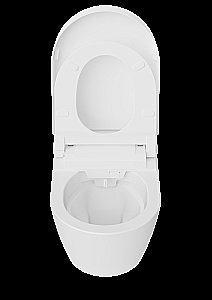 Унитаз подвесной с функцией биде Creavit WQ Smart WQ320-11CB белый, безободковый купить в интернет-магазине Sanbest